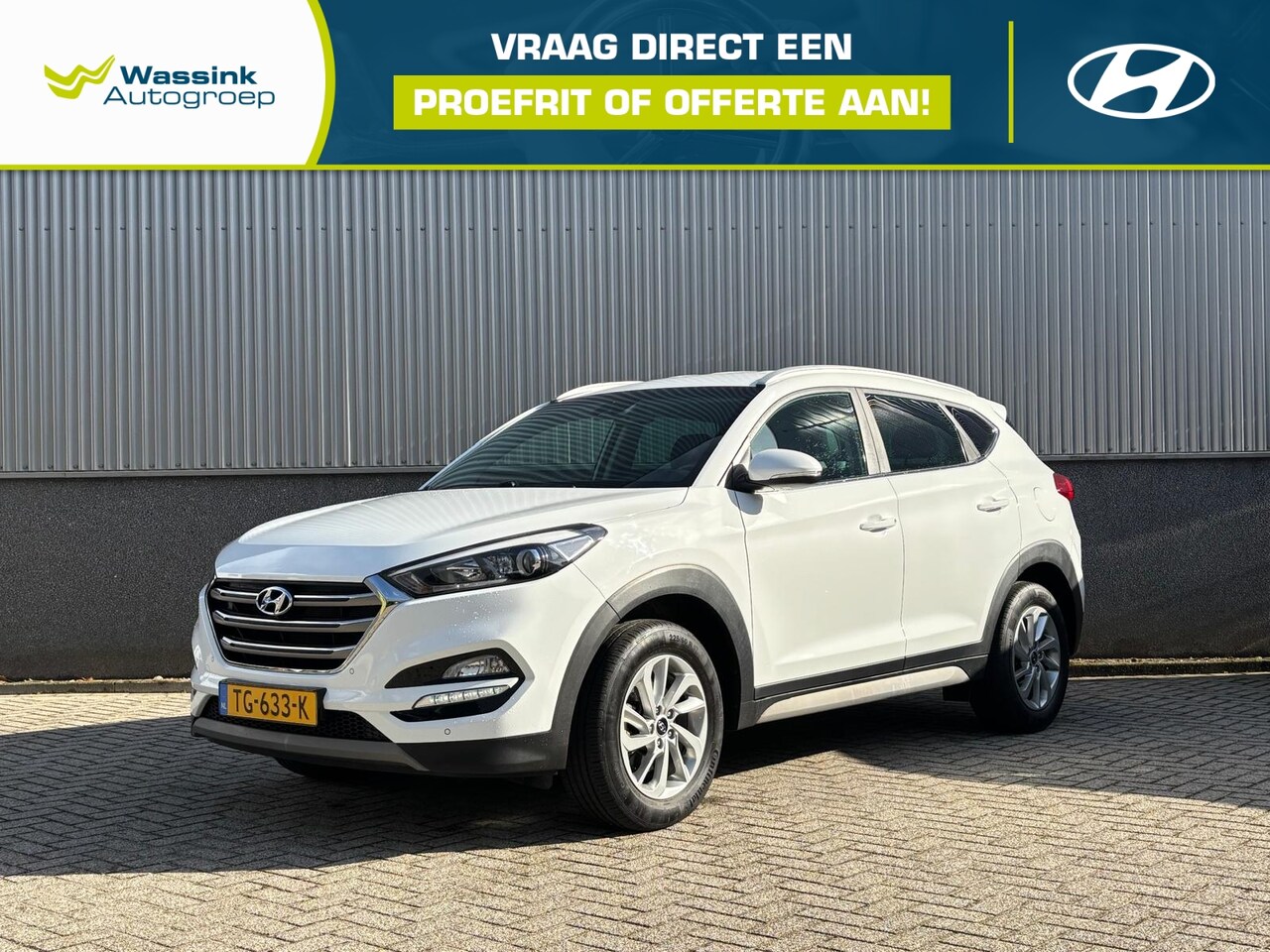 Hyundai Tucson - 1.6 GDi 132pk Comfort | Navigatie | Parkeersensoren | Achteruitrij camera | - AutoWereld.nl