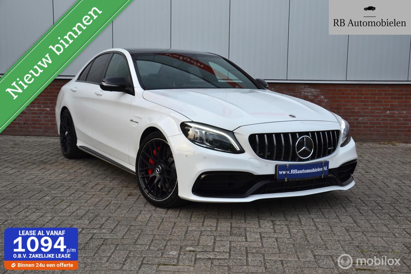 Mercedes-Benz C-klasse - ///AMG 63 S Premium+|Dealer|360°|HuD|Pano| - AutoWereld.nl