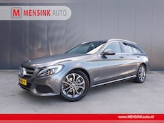 Mercedes-Benz C-klasse Estate - 180 Business Solution BURMESTER CAMERA HALF LEER LED NAVI CRUISE ECC TREKHAAK