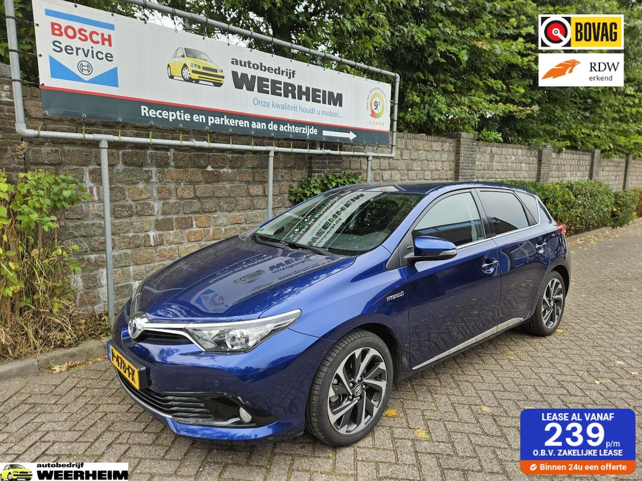 Toyota Auris - 1.8 Hybrid Executive 1.8 Hybrid Executive - AutoWereld.nl