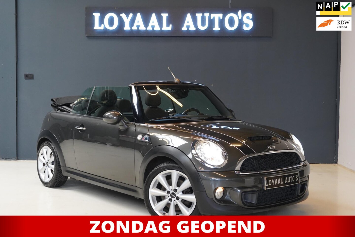MINI Cabrio - Mini 1.6 Cooper S Chili |CRUISE|AIRCO|XENON|ELEK.RAMEN|NAP|APK. - AutoWereld.nl