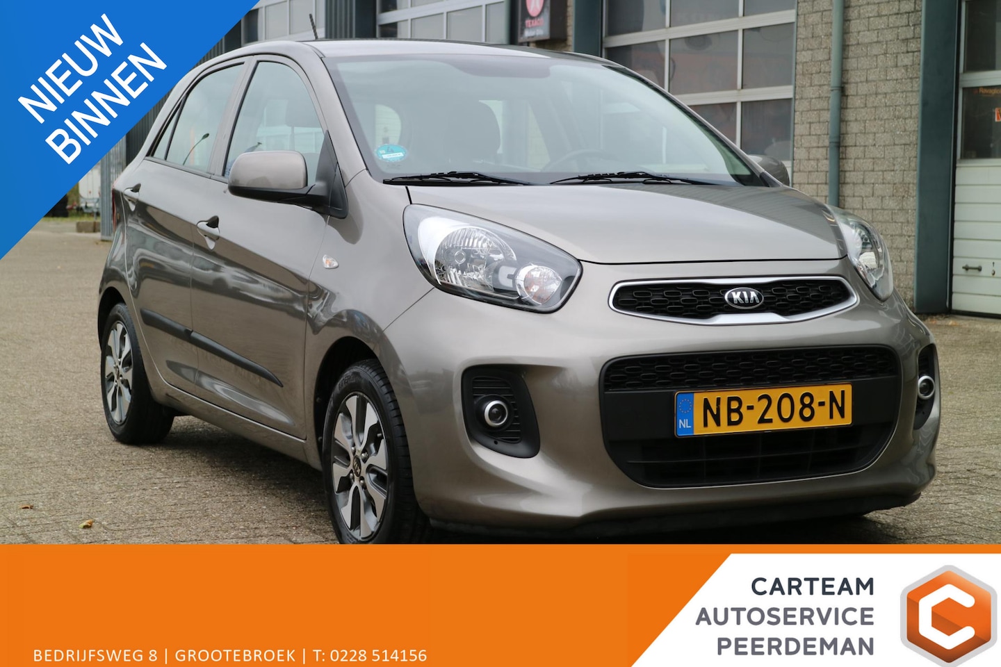 Kia Picanto - 1.0 CVVT EconomyPlusLine | Navi | Camera | - AutoWereld.nl
