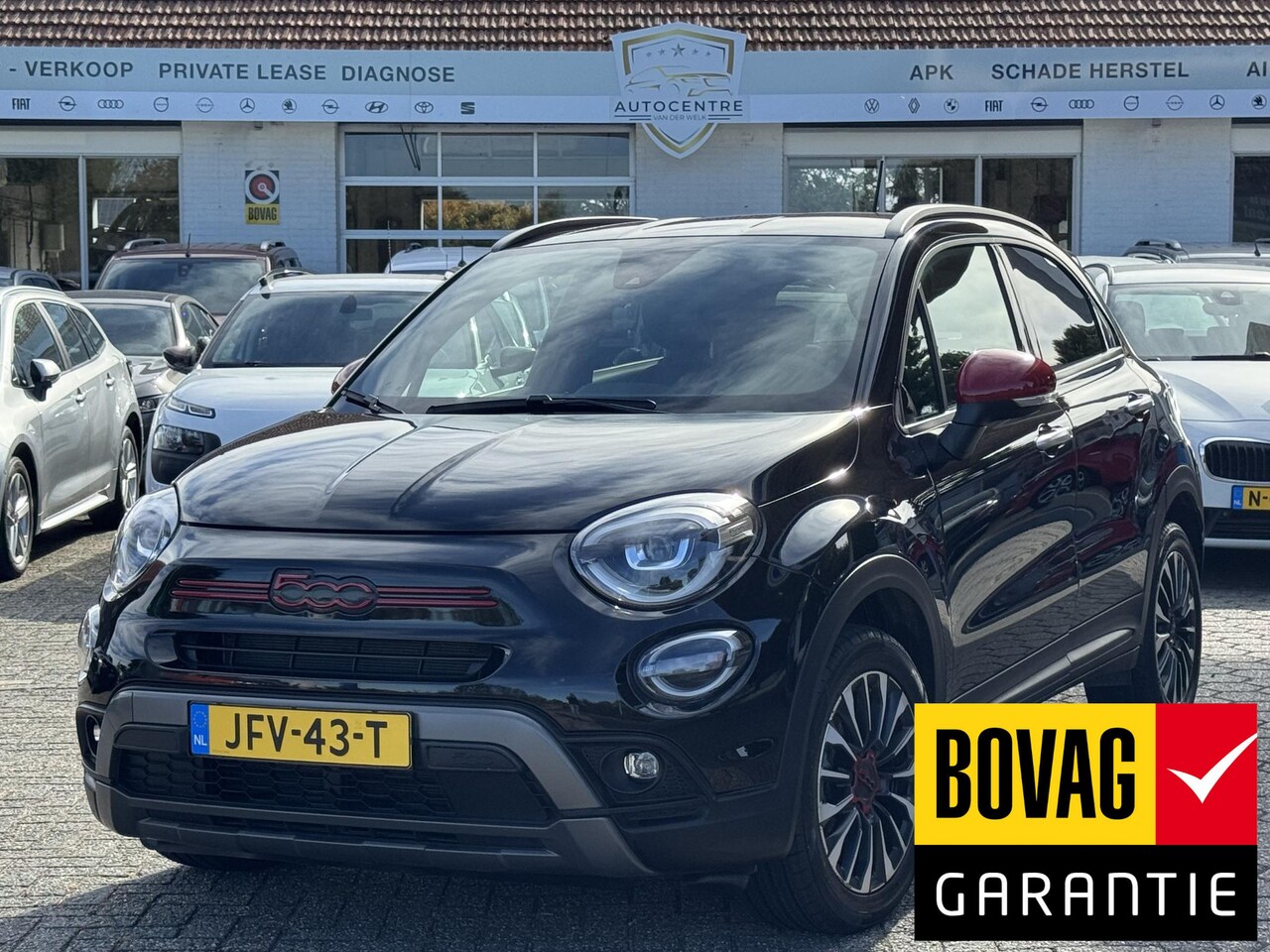 Fiat 500 X Cross - 1.0 FireFly Turbo 120 RED NAVI | KLIMA | CAMERA | BOVAG !! - AutoWereld.nl