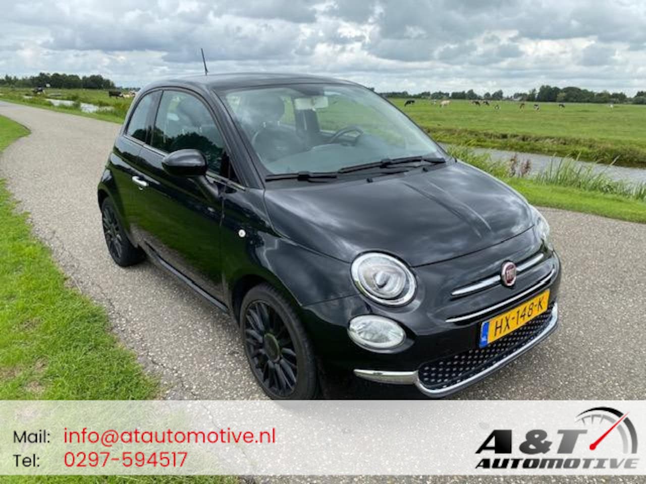Fiat 500 - 0.9 TwinAir Turbo Lounge 2016/leder/nw model/airco - AutoWereld.nl