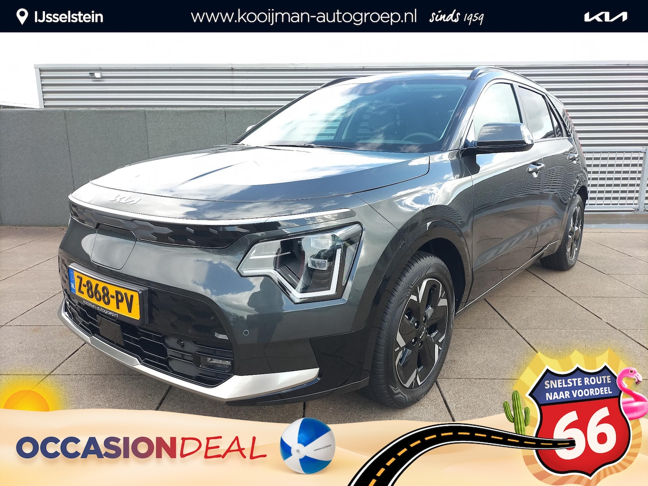 Kia Niro EV - Edition Advanced 64.8 kWh LMV/ Camera / Navigatie / Leder - AutoWereld.nl