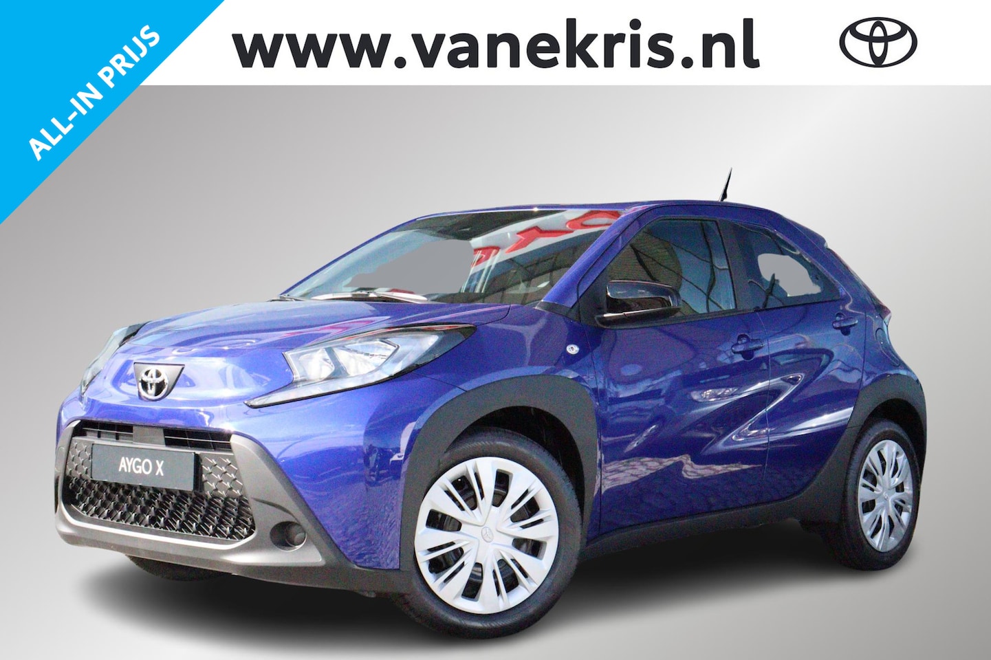 Toyota Aygo X - 1.0 VVT-i MT Play Apple carplay, Android auto, Nieuw, Snel leverbaar! - AutoWereld.nl