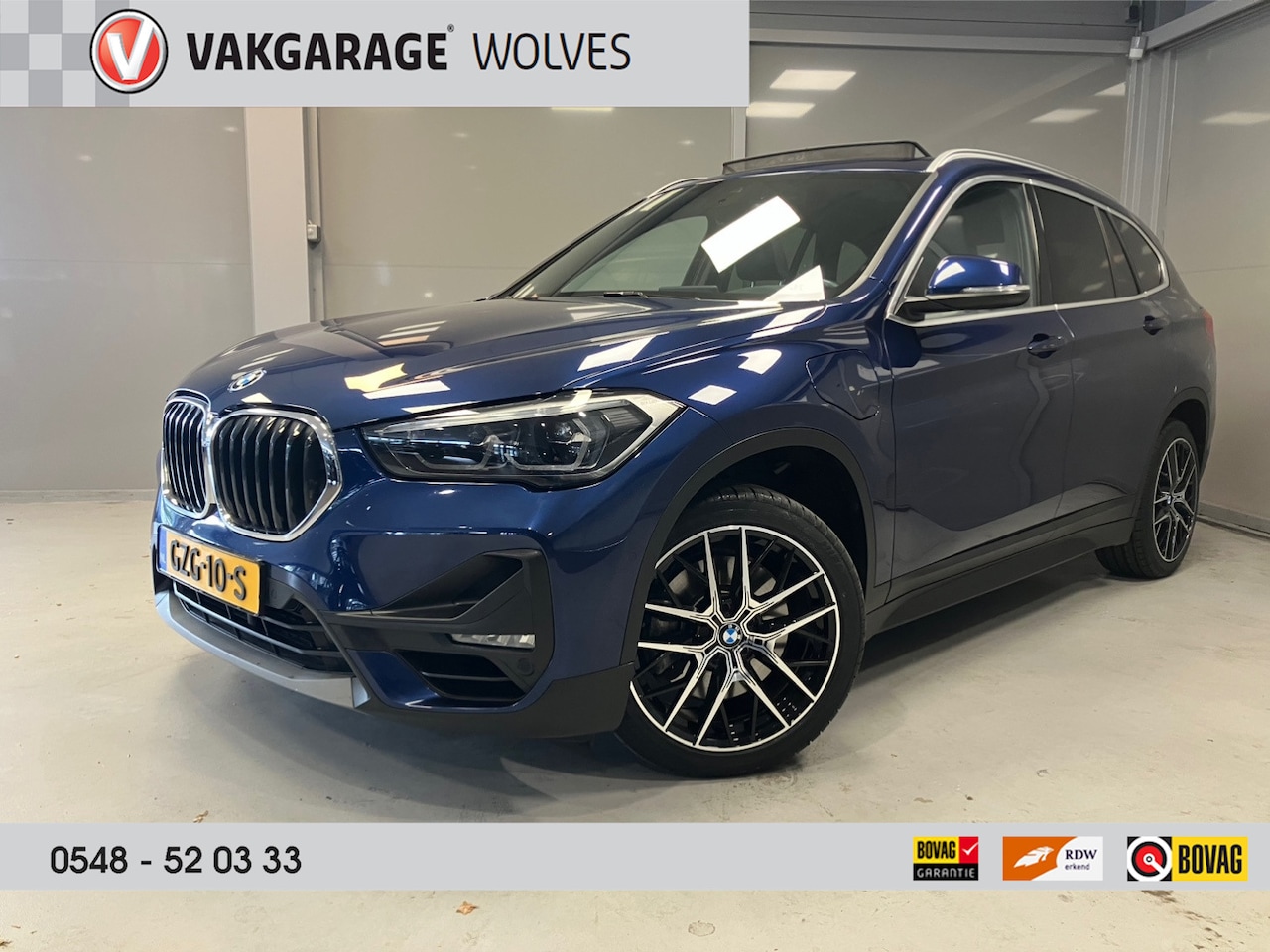 BMW X1 - XDrive25e ADVANTAGE | PANODAK | LEER | LED | ELEKT. ACHTERKLEP | - AutoWereld.nl