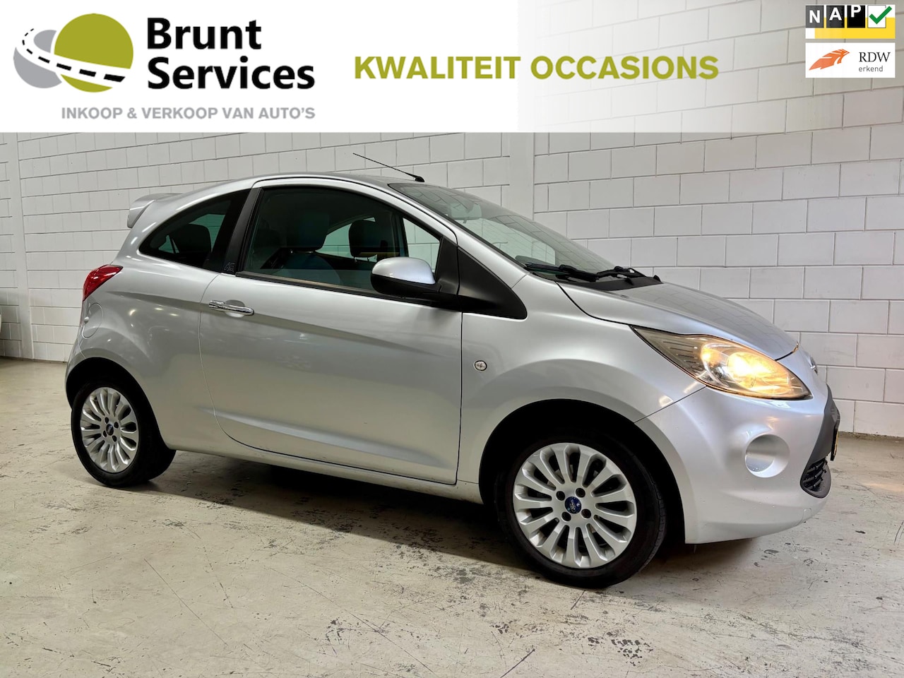 Ford Ka - 1.2 Titanium X start/stop Bj.11|Airco|Lmv|Volledig onderhouden !! - AutoWereld.nl