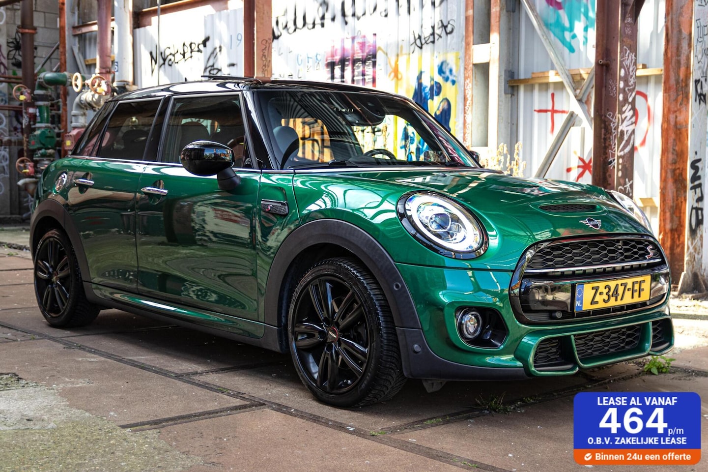 MINI John Cooper Works - S Hammersmith JCW 5 deurs 2.0 Aut Zgan TOPPER - AutoWereld.nl