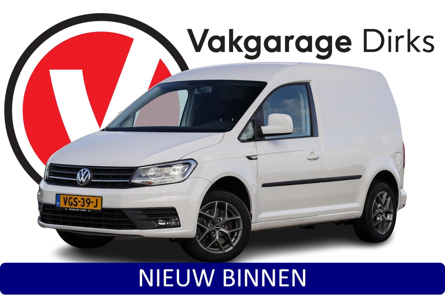 Volkswagen Caddy - 2.0 TDI DSG 150 PK Highline ✅ Navi ✅ Standkachel ✅ Stoelverwarming - AutoWereld.nl