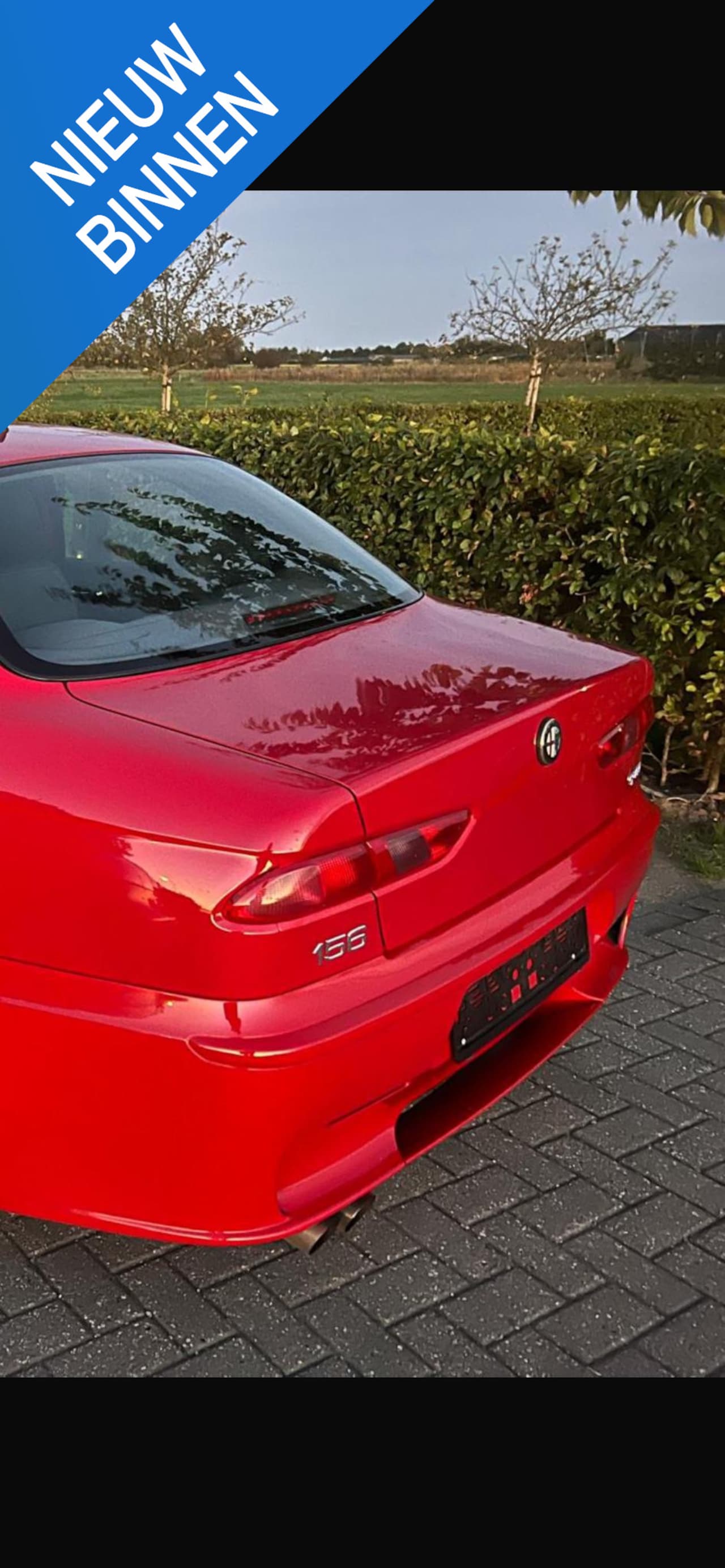 Alfa Romeo 156 - 3.2 V6 GTA 2e eigenaar en volledig originele lak! Topper! - AutoWereld.nl