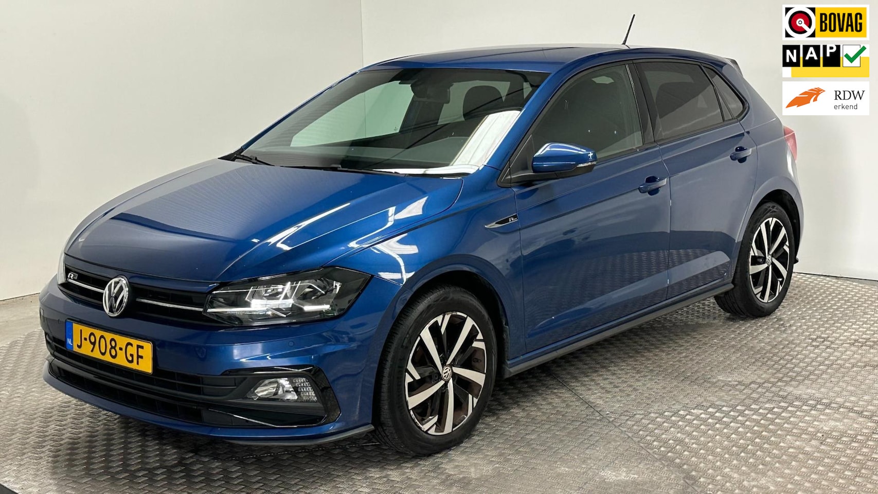 Volkswagen Polo - 1.0 TSI R-Line benzine navigatie parkeersensoren carplay android cruisecontrole - AutoWereld.nl