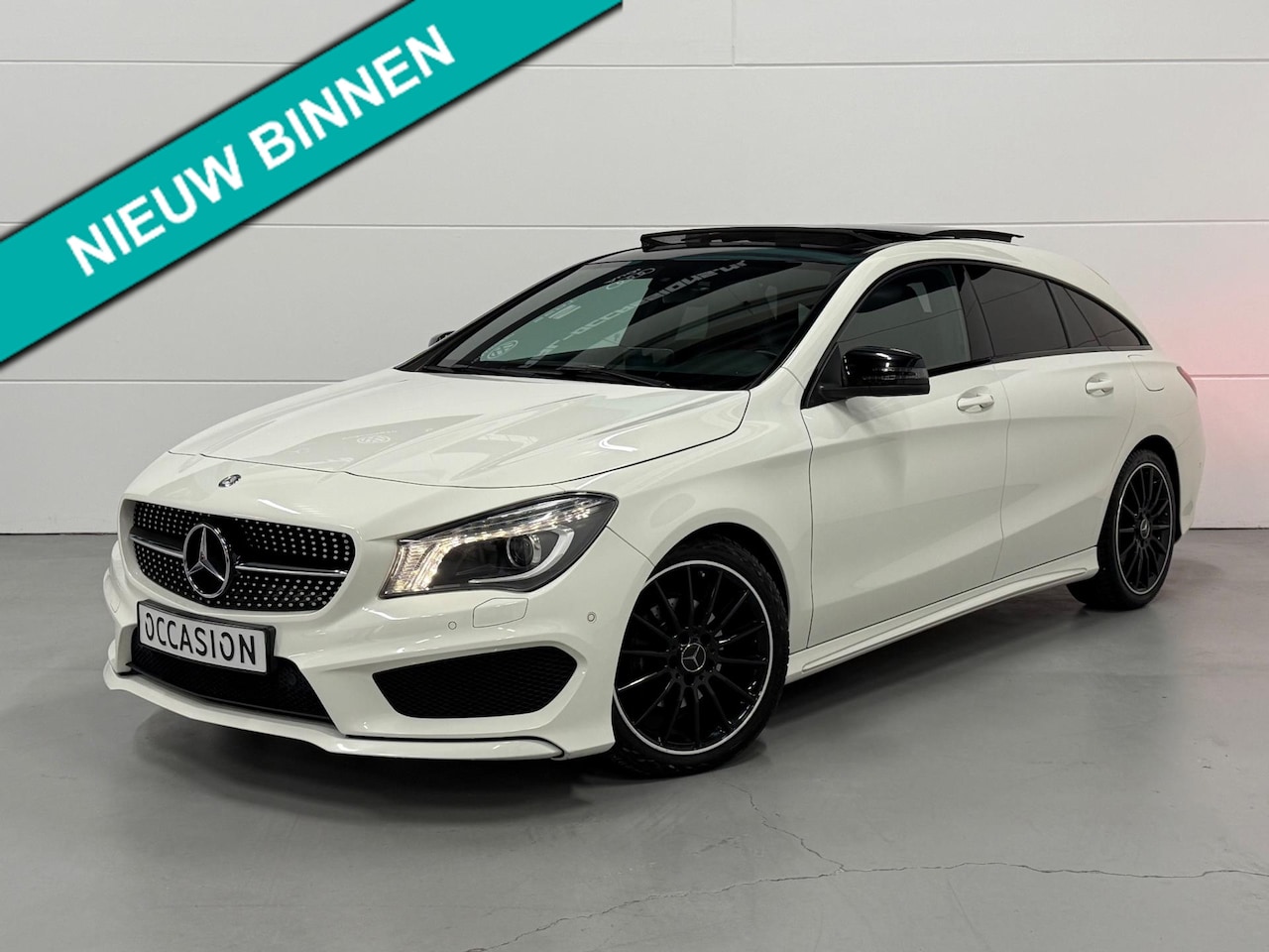 Mercedes-Benz CLA-klasse Shooting Brake - 200 AMG Pano Xenon Navi Memory H&K Vol - AutoWereld.nl
