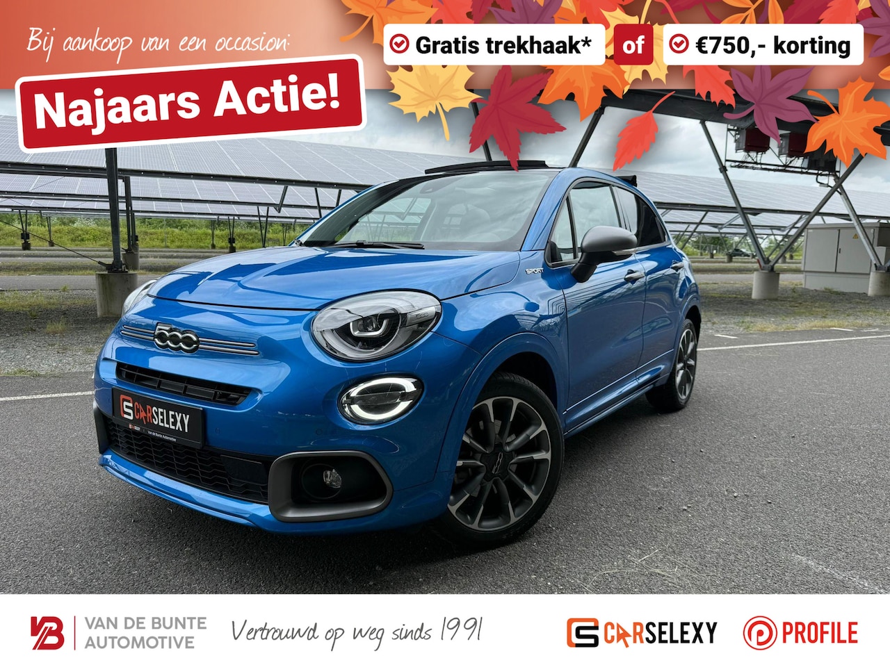 Fiat 500 X - 1.5 Hybrid Cabrio *ACC & Navi* - AutoWereld.nl