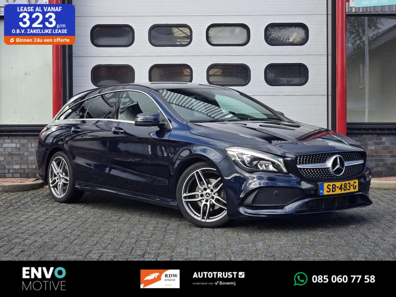 Mercedes-Benz CLA-klasse Shooting Brake - 180 Business Solution AMG 180 Business Solution AMG - AutoWereld.nl