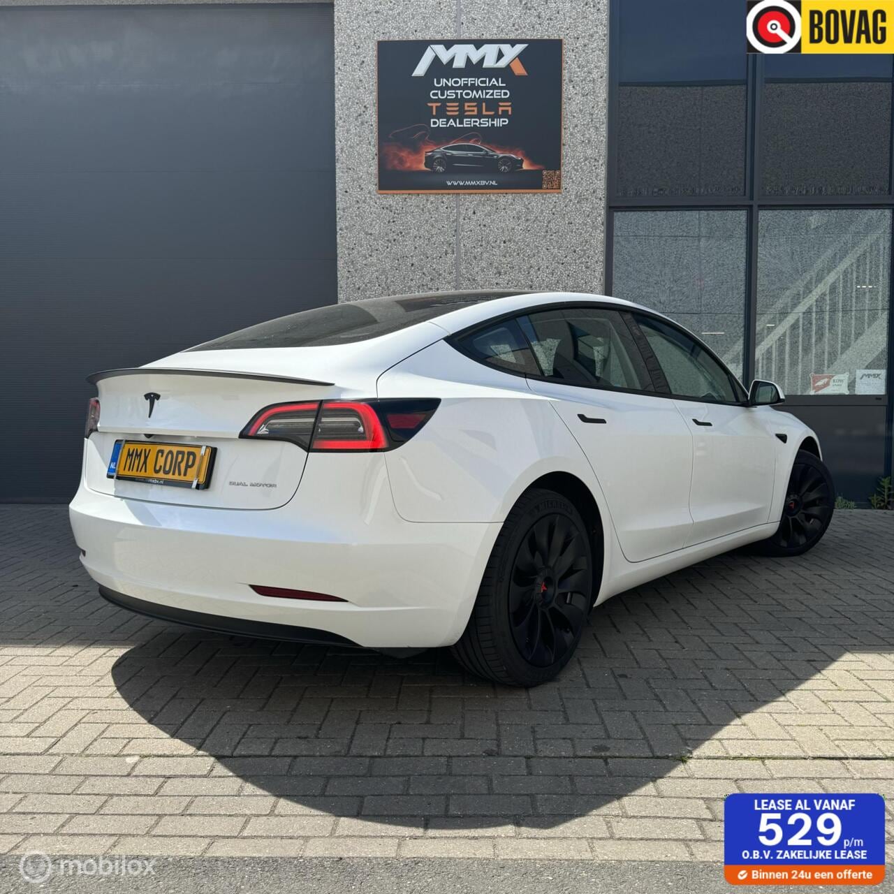 Tesla Model 3 - Long Range RWD Long Range AWD + MMX PACK + FABRIEKSTREKHAAK - AutoWereld.nl