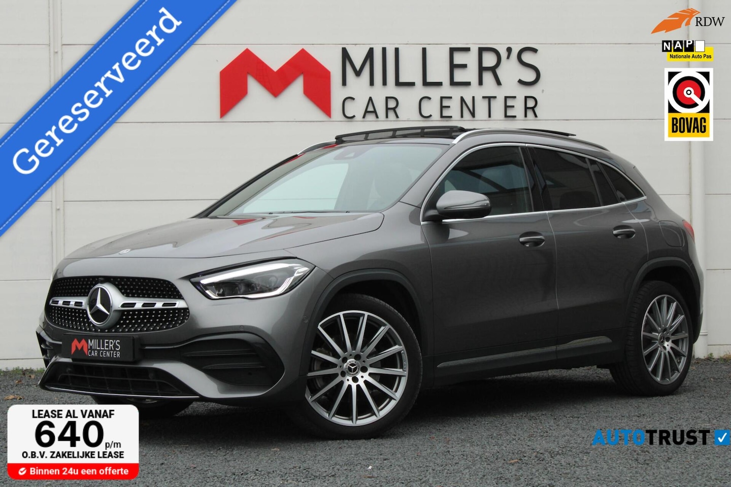 Mercedes-Benz GLA-Klasse - 250e AMG Limited PANO CAMERA 20" AMG WIDESCREEN - AutoWereld.nl