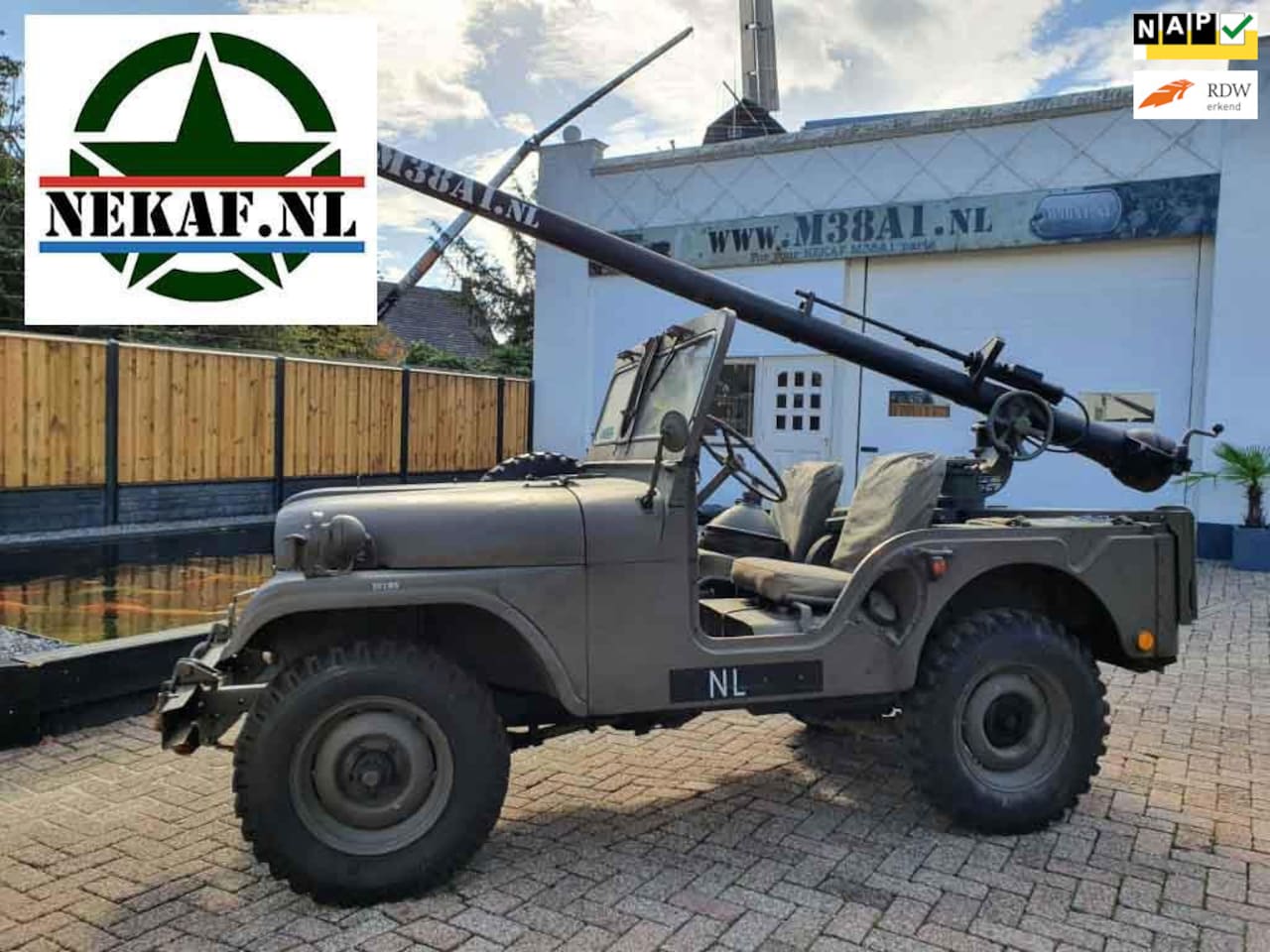 Jeep Nekaf - Willys jeep 1956 mooie originele staat - AutoWereld.nl