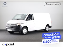 Volkswagen Transporter - 2.0 TDI L2H1 28 150 pk | Airco | Trekhaak | Parkeersensoren | Elektr. spiegels (inklapbaar