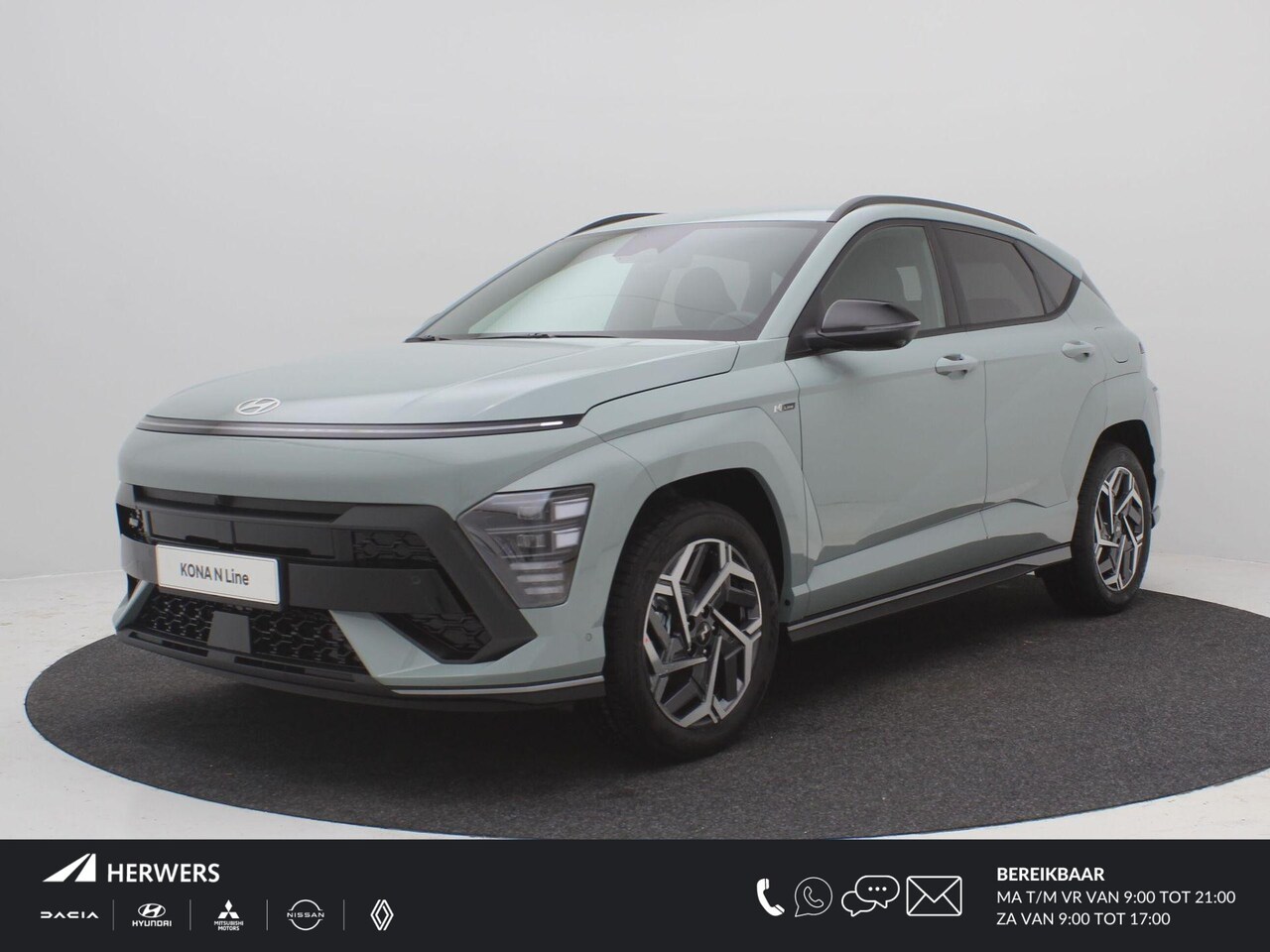 Hyundai Kona - 1.6 GDI HEV N Line / Modeljaar 2026 /Stoelverkoeling / Stuurverwarming / Stoelverwarming V - AutoWereld.nl