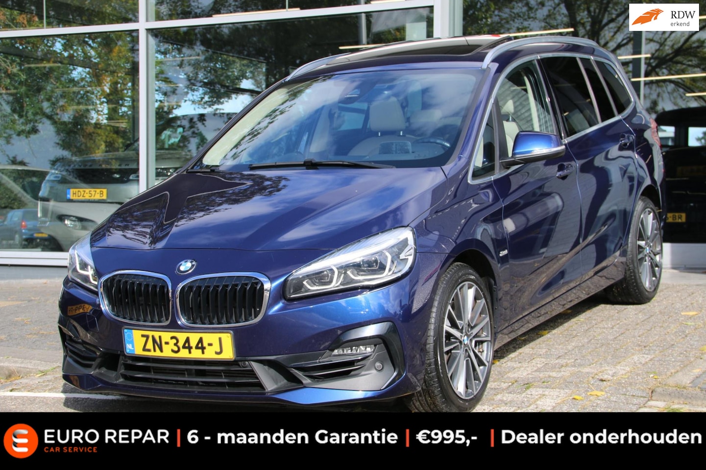 BMW 2-serie Gran Tourer - 220i 7p. High Executive 4-CILINDER PANO DEALER OND! - AutoWereld.nl