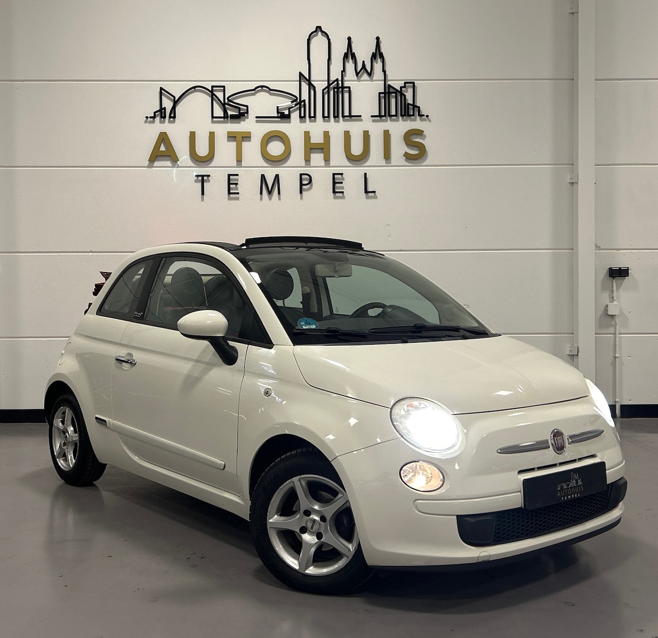 Fiat 500 C - 1.2 Pop Nap Airco Bluetooth Parkeersensoren Cabrio Start/Stop Isofix Nwe Apk - AutoWereld.nl