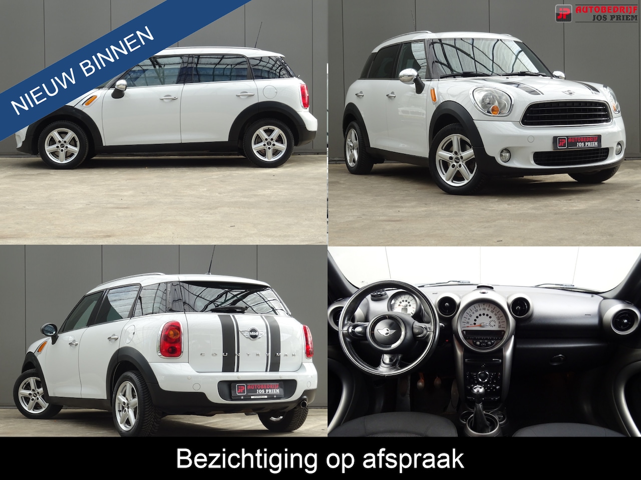 MINI Countryman - Mini 1.6 One Pepper * ECC * GOED ONDERH. !! - AutoWereld.nl