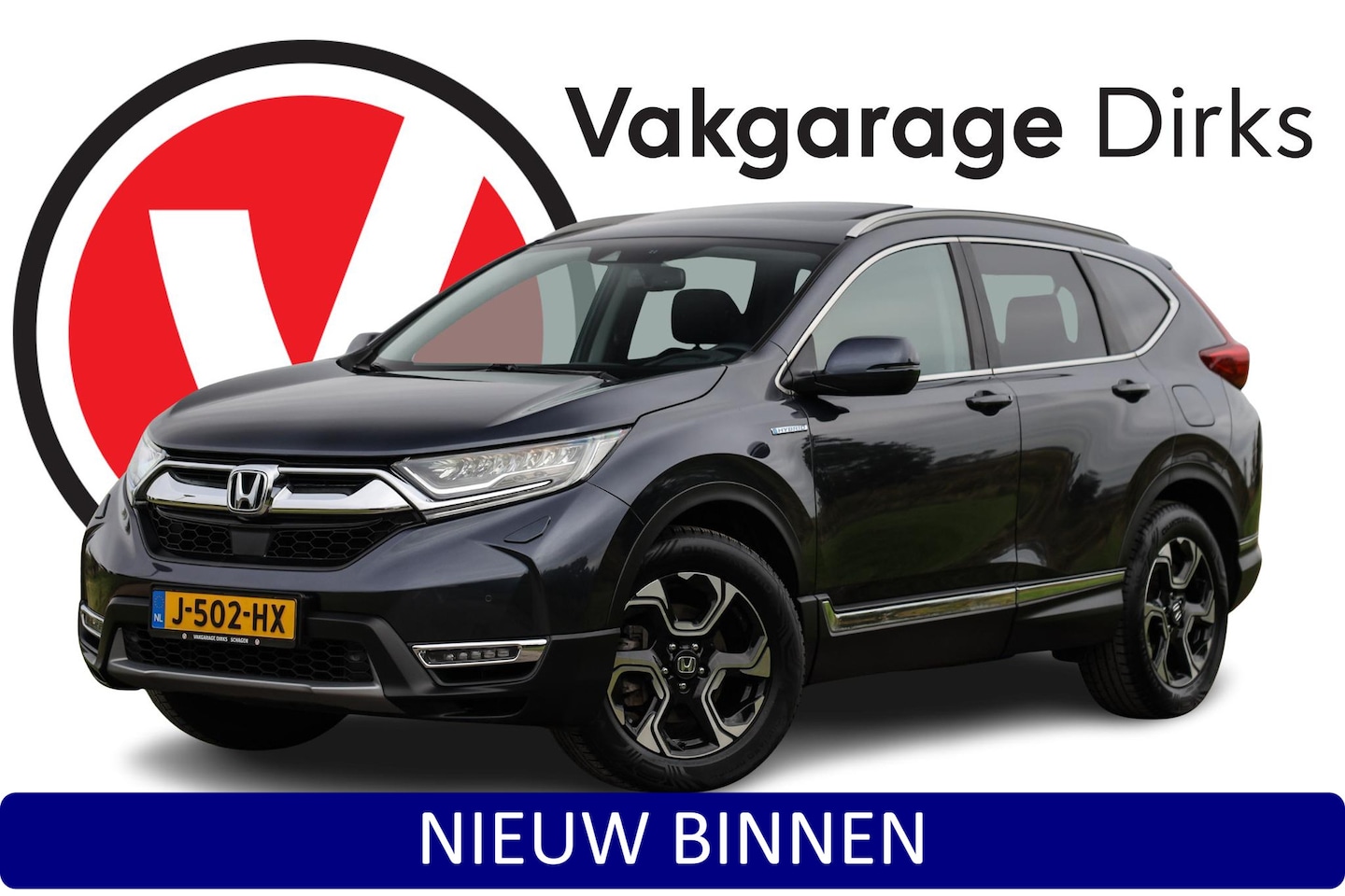 Honda CR-V - 2.0 Hybrid AWD Executive ✅ Pano ✅ Leder ✅ Head-up - AutoWereld.nl