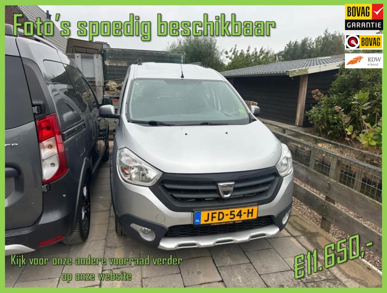 Dacia Dokker - 1.2 TCe S&S Stepway - Prijs inclusief 12 maanden BOVAG-garantie en afleveren – - AutoWereld.nl