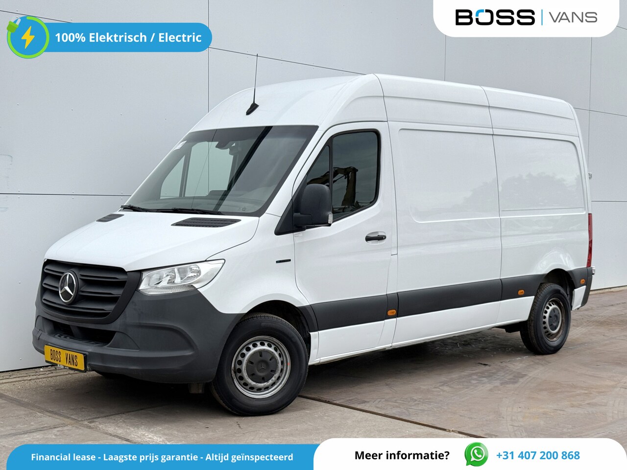 Mercedes-Benz eSprinter - 312 L2H2 Elektrisch 55kWh 168km WLTP Climate Control Camera Stoelverwarming - AutoWereld.nl