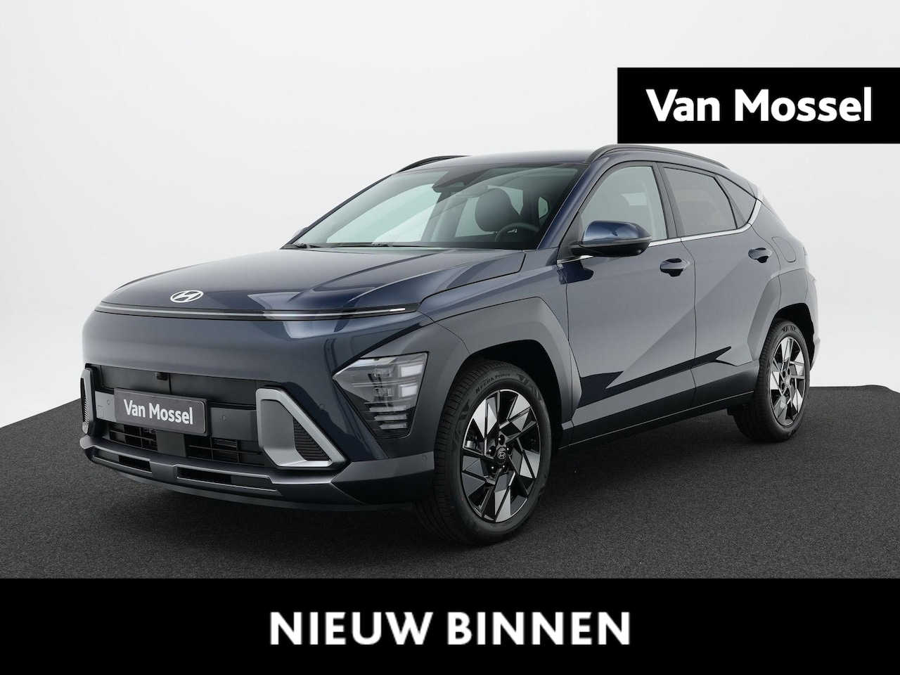 Hyundai Kona - 1.6 GDI HEV Premium | Nieuw uit voorraad leverbaar | Lederen bekleding | Stoelverkoeling | - AutoWereld.nl