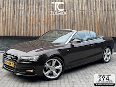 Audi A5 Cabriolet - 2.0 TFSI Pro Line S-Line Automaat | Leren stoelen | Stoelverwarming | Parkeersensoren voor