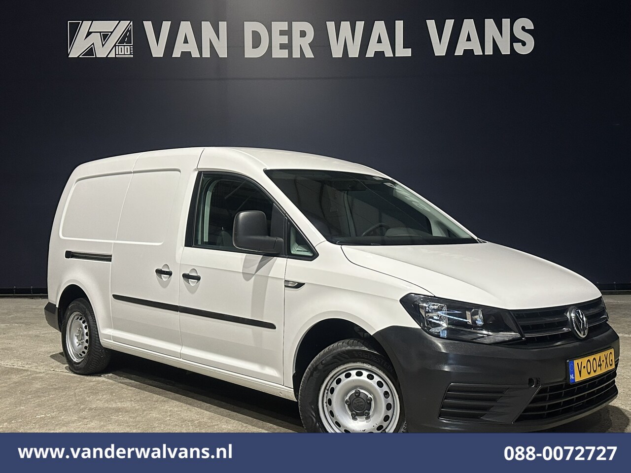 Volkswagen Caddy Maxi - 2.0 TDI L2H1 Euro6 Airco | Navigatie | Cruisecontrol | 1400kg Trekhaak Zijdeur - AutoWereld.nl