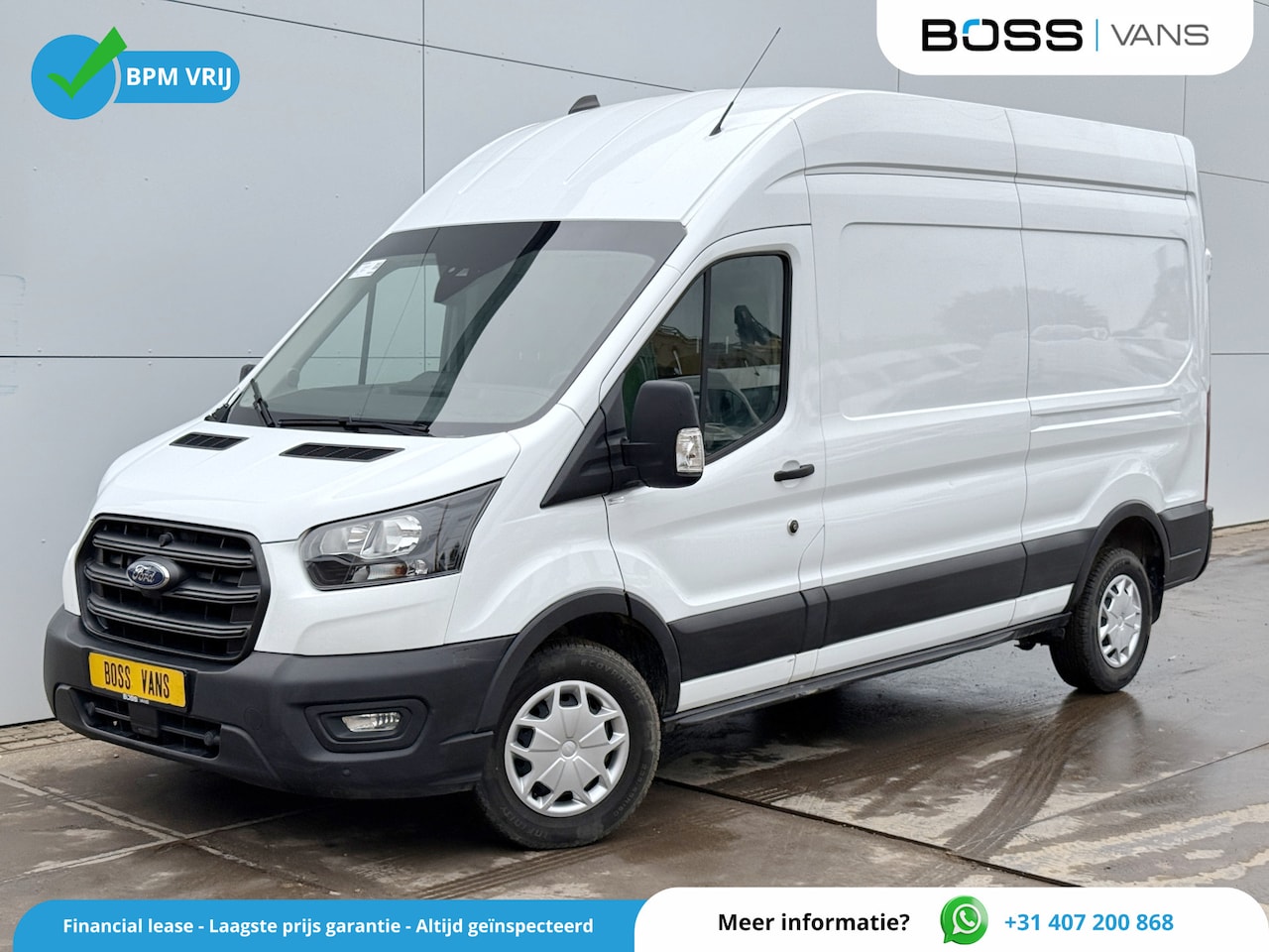 Ford Transit - 350 2.0 TDCI L3H3 170PK Airco Cruise Control Parkeersensoren voor achter - AutoWereld.nl