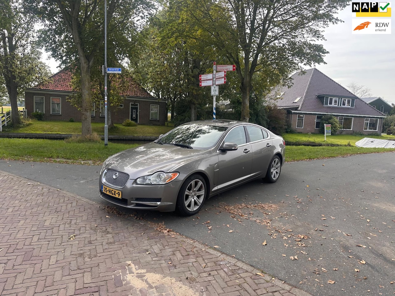Jaguar XF - 2.7D V6 Luxury Clima.Navi.Camera - AutoWereld.nl