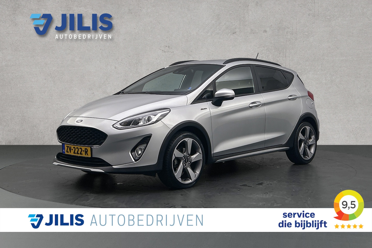 Ford Fiesta - 1.0 EcoBoost Active | Airco | Stoelverwarming | Parkeersensoren | Half lederen bekleding - AutoWereld.nl