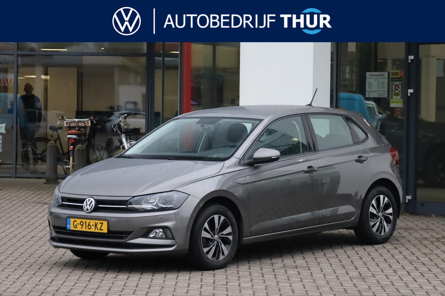 Volkswagen Polo - 1.0 TSI Comfortline digital cockpit 15" LMV pdc voor en achter navigatie acc armsteun NL a - AutoWereld.nl