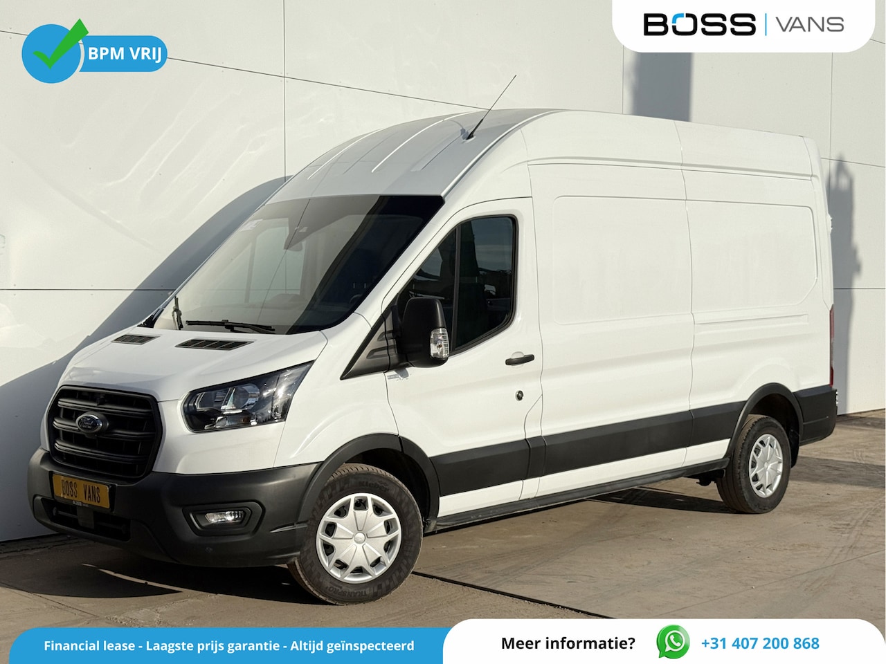 Ford Transit - 350 2.0 TDCI L3H3 170PK Airco Cruise Control Parkeersensoren voor achter - AutoWereld.nl