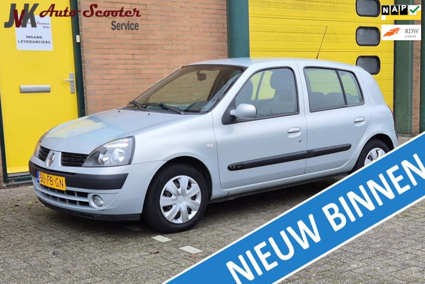Renault Clio - 1.4-16V Dynamique Luxe Airco! NAP! - AutoWereld.nl
