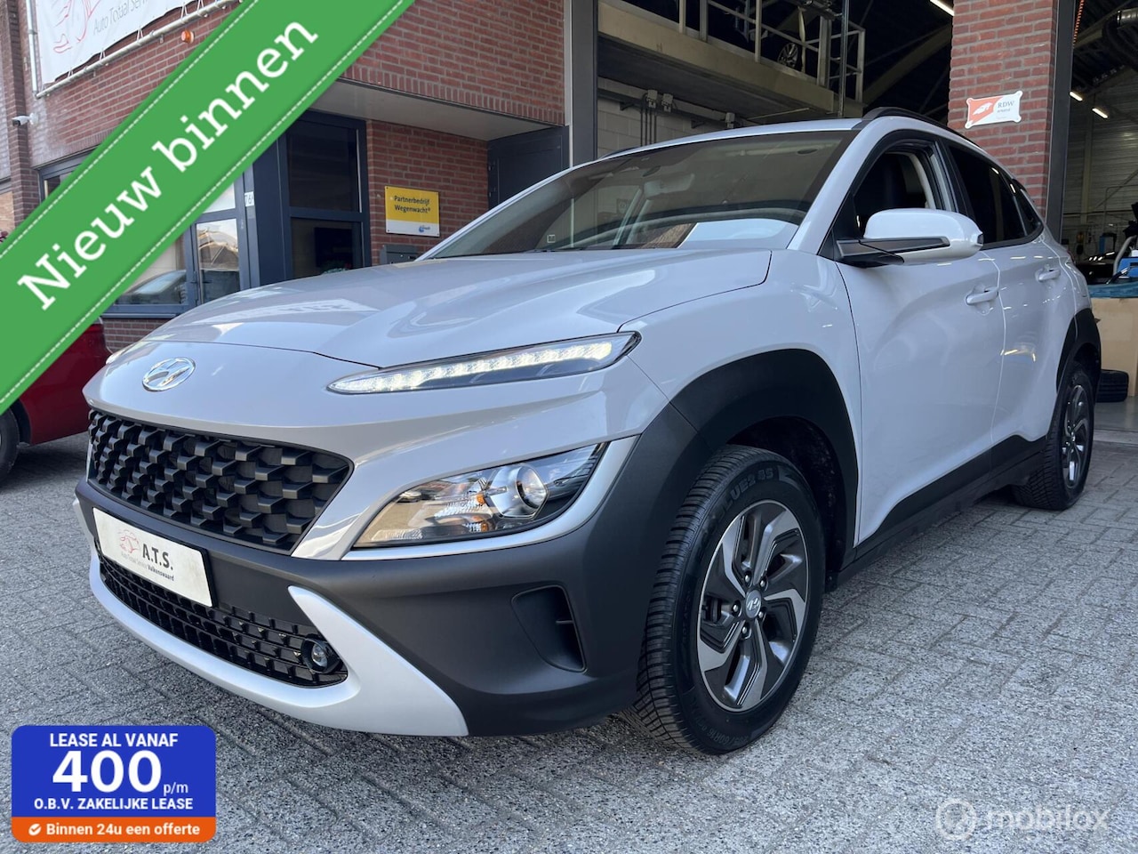 Hyundai Kona - 1.6 GDI HEV Comfort CAMERA*LED*TREKHAAK*NAVI* - AutoWereld.nl