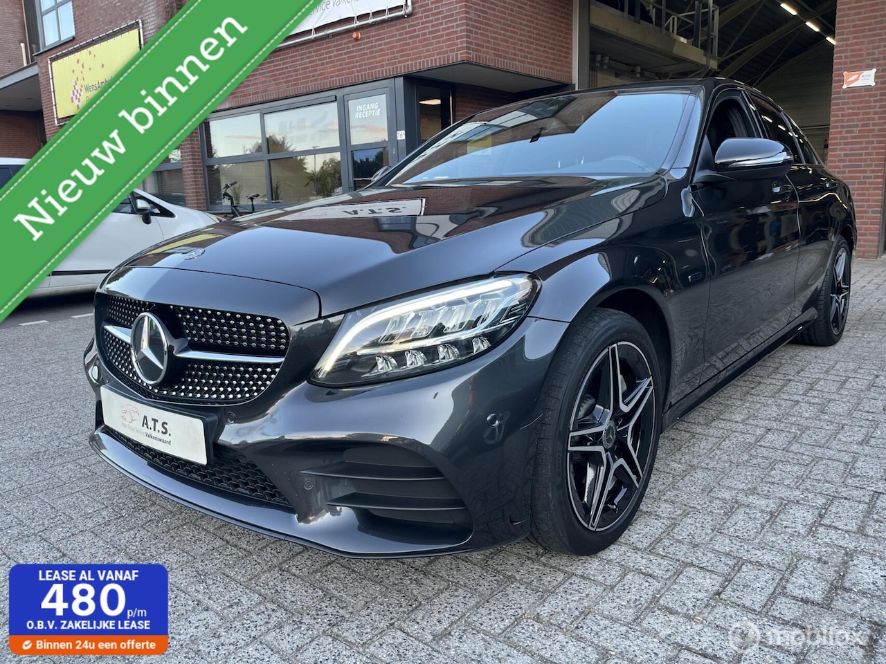 Mercedes-Benz C-klasse - 300 e AMG*LED*CRUISE*CARPLAY*PDC*BURMESTER* - AutoWereld.nl