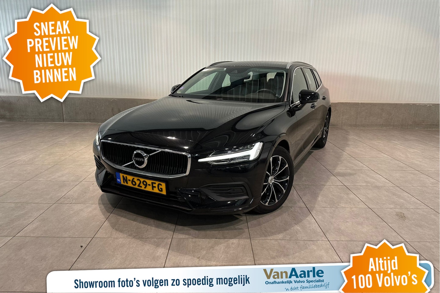 Volvo V60 - B3 Aut. Business Pro ACC Leder 163pk - AutoWereld.nl