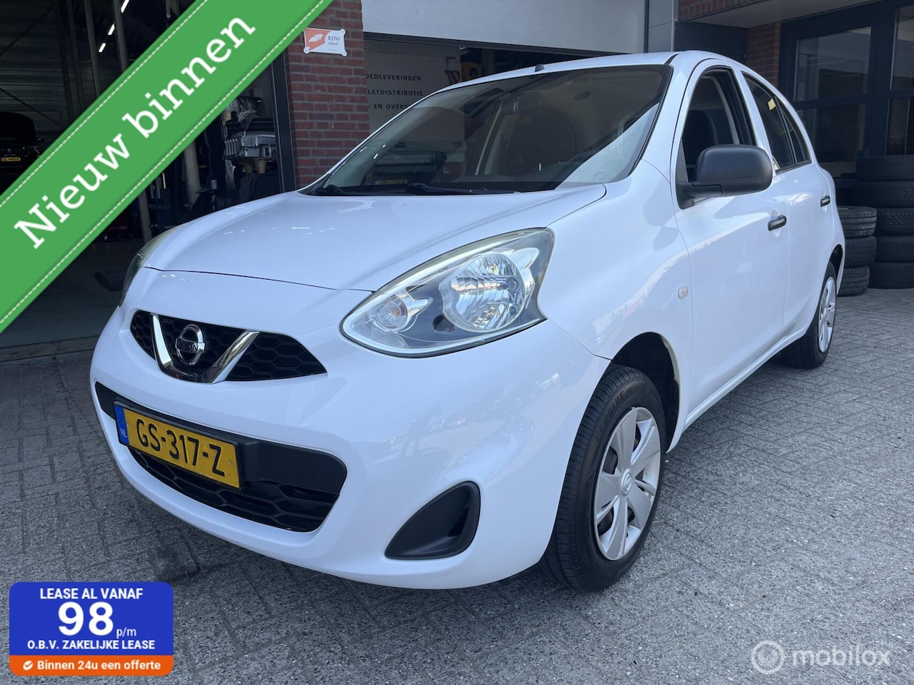 Nissan Micra - 1.2 Visia Pack AIRCO*BLUETOOTH* - AutoWereld.nl