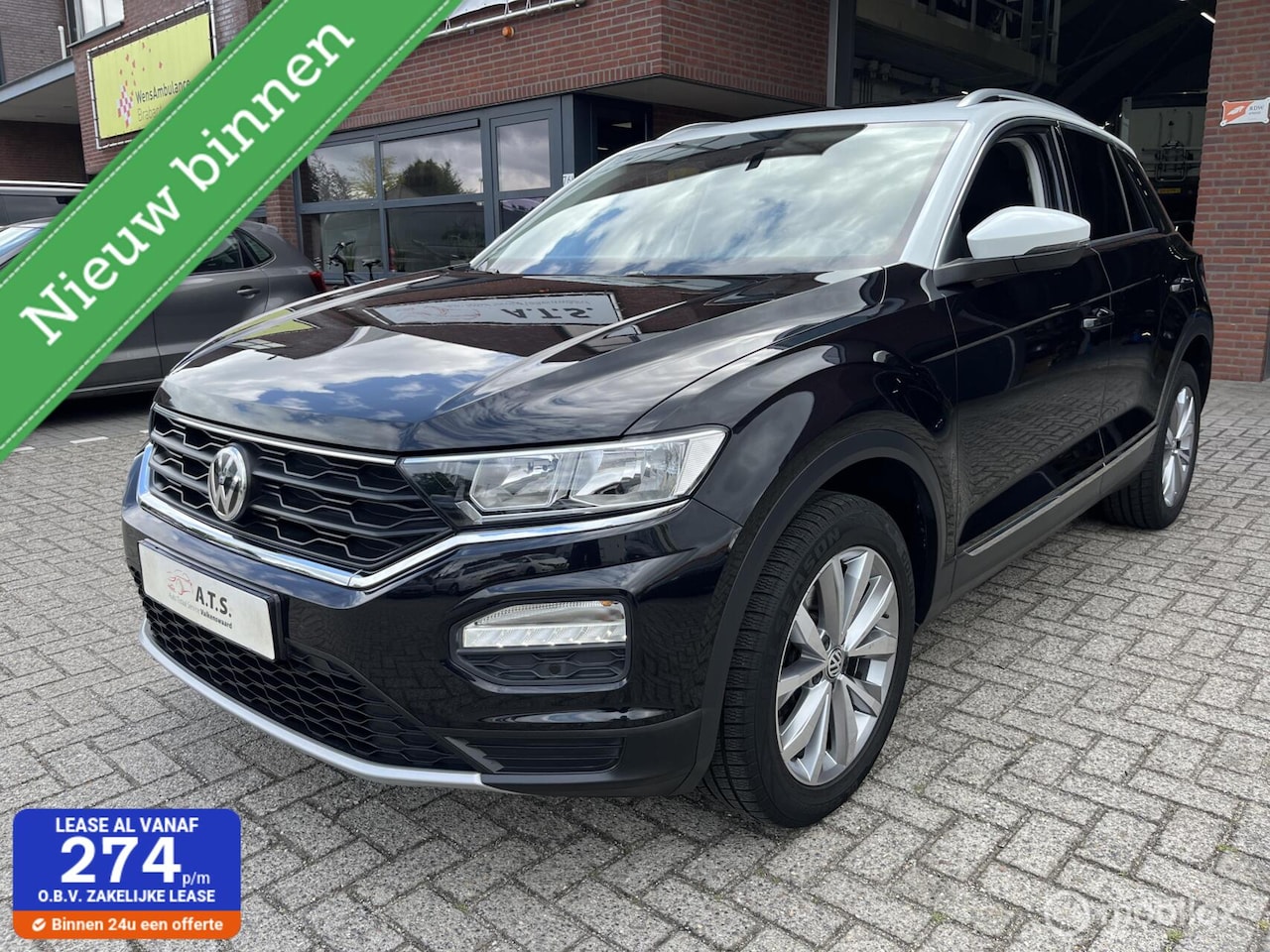 Volkswagen T-Roc - 1.0 TSI Style NAVI*PANO-DAK*PDC*CARPLAY* - AutoWereld.nl