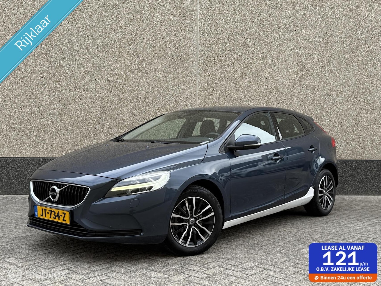 Volvo V40 - 2.0 D2 Kinetic Navi Airco Led Cruise Nl Auto Apk - AutoWereld.nl