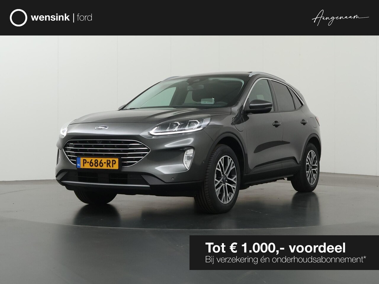 Ford Kuga - 2.5 PHEV Titanium X | Trekhaak | Winterpakket | Cruise Cotrol Adaptief | B&O | - AutoWereld.nl