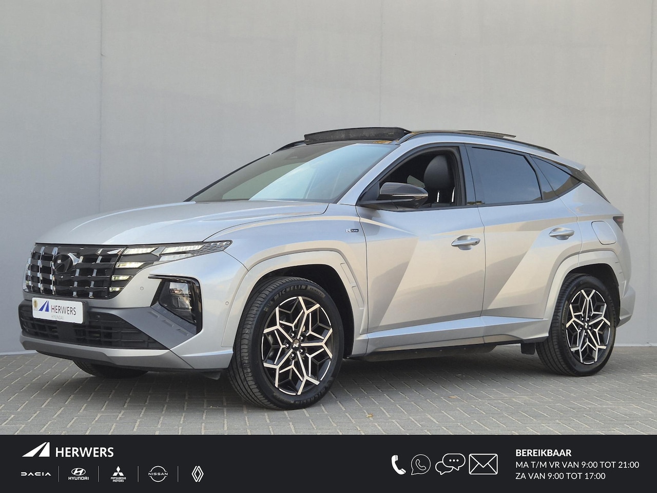 Hyundai Tucson - 1.6 T-GDI PHEV N Line Sky 4WD / Apple Carplay Android Auto / Stuur-, Stoel en Achterbankve - AutoWereld.nl