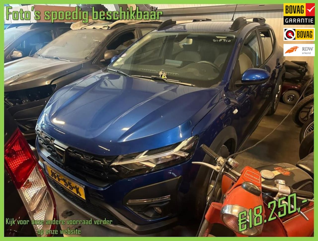 Dacia Sandero Stepway - 1.0 TCe 90 Comfort automaat - Prijs inclusief 12 maanden BOVAG-garantie en afleveren – - AutoWereld.nl