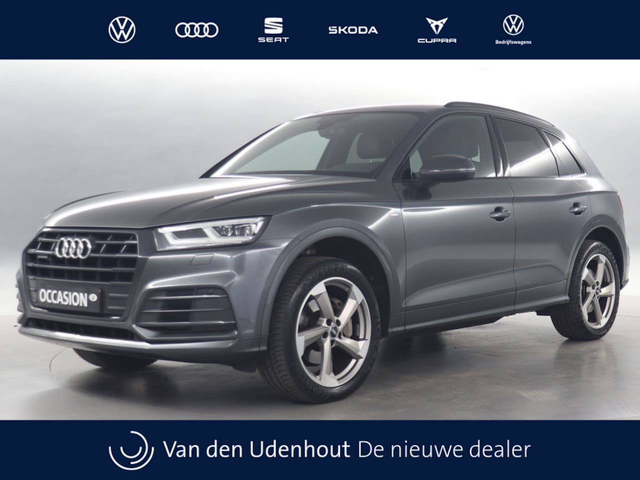 Audi Q5 - 2.0 TDI 190pk Quattro Sport Pro Line S / Matrix LED / Carbon / S-Stoelen / Camera / Stoelv - AutoWereld.nl