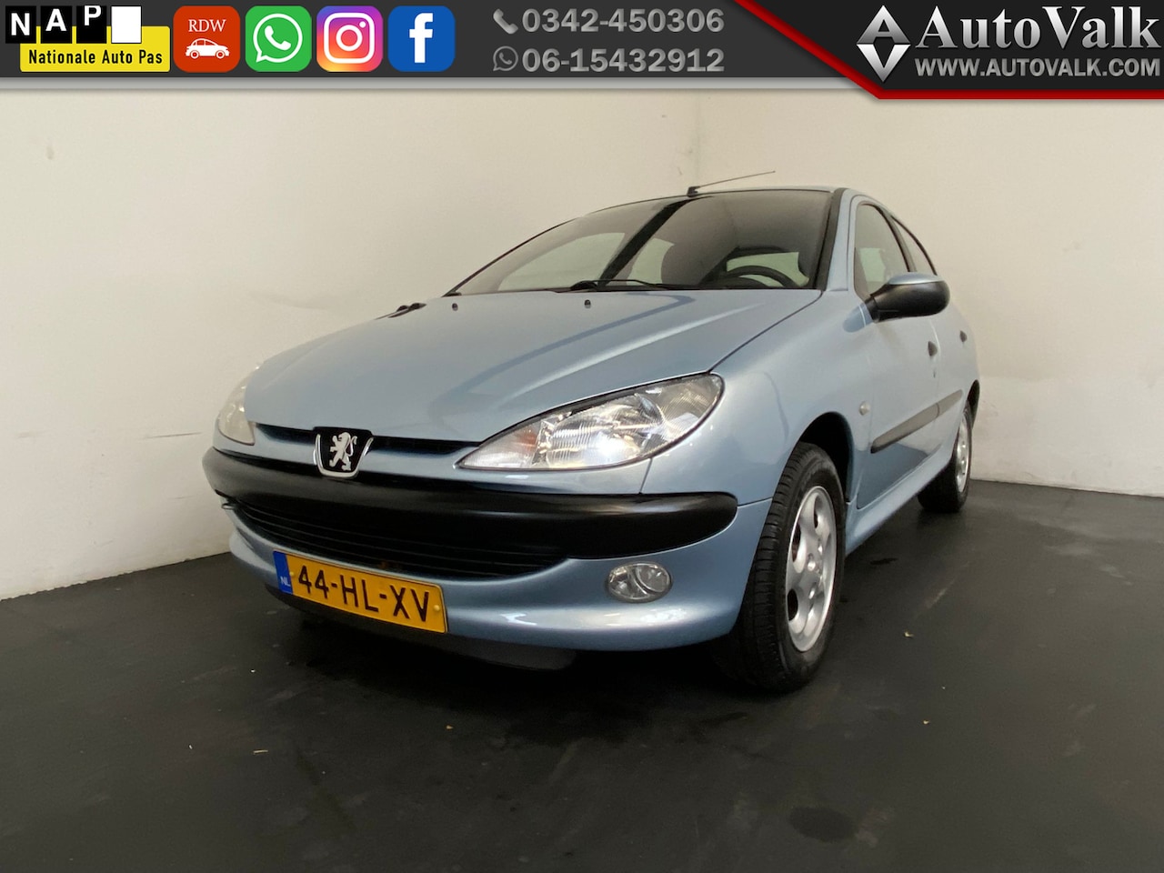 Peugeot 206 - 1.6-16V Gentry 1.6-16V Gentry - AutoWereld.nl